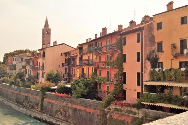 The river side of Verona