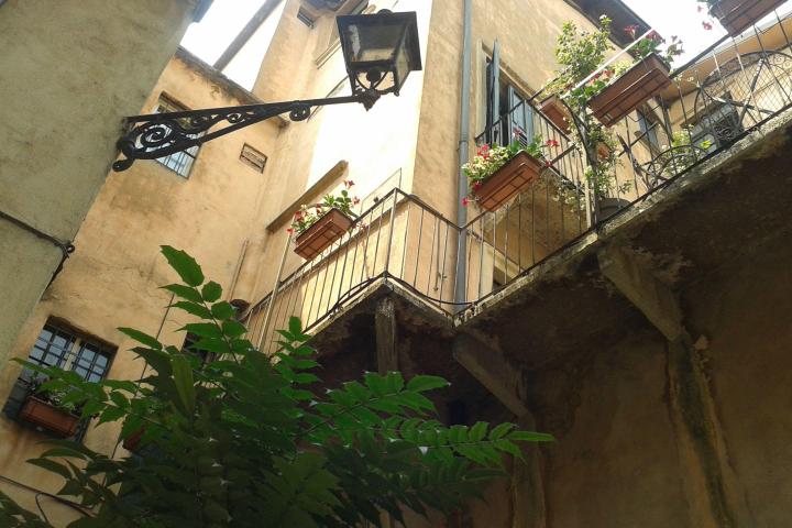 Balconies in Verona