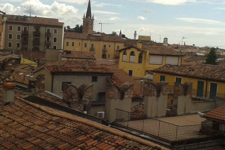 A top view of Verona