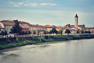 The river side in Verona